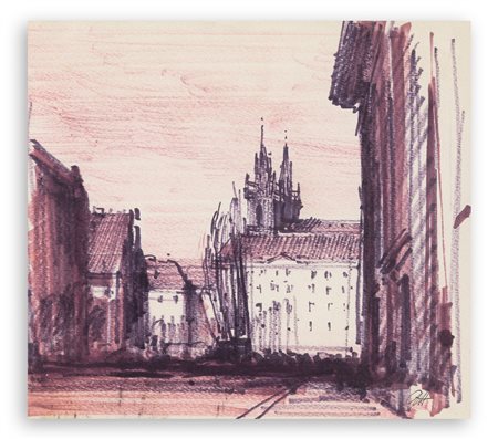 PIETRO ANNIGONI (1910-1988) - Senza Titolo