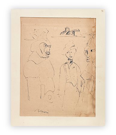 MINO MACCARI (1898-1989) - Senza Titolo