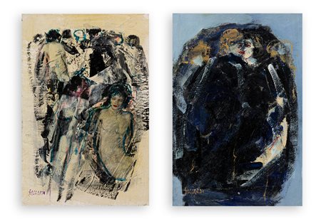CARLO SACCARDI (1921-1997) - Lotto unico composto da 2 opere: 