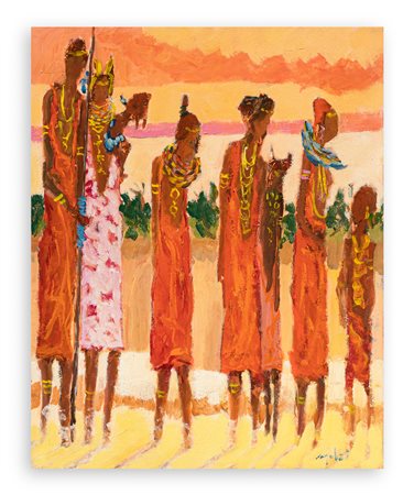 GIORGIO MELZI (1944) - Masai, 2000