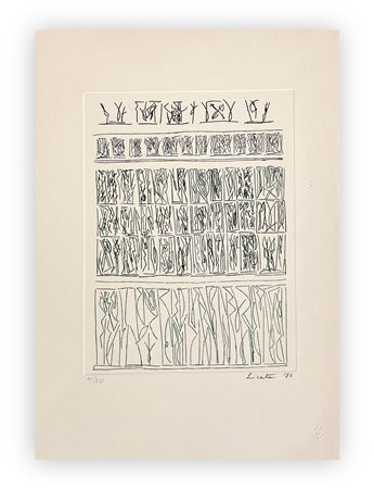 RICCARDO LICATA (1929-2014) - Senza Titolo , 1980