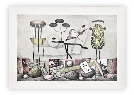 LUCA CRIPPA (1924-2002) - Racconto d'estate