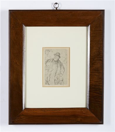 RAFFAELLI JEAN-FRANCOIS (1850 - 1924) - LE MARCHAND D'HABITS.