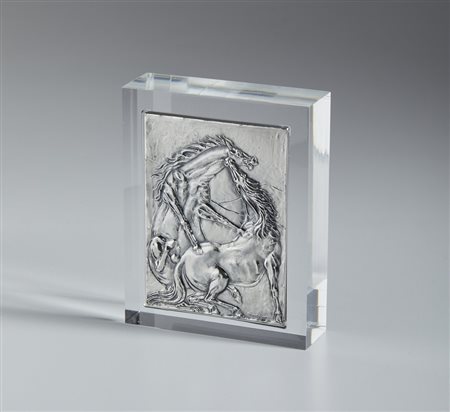 MESSINA FRANCESCO (1900 - 1995) - GIOCO DI CAVALLI .