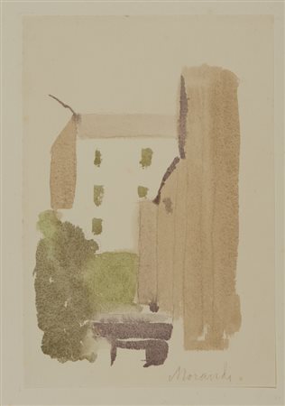 MORANDI GIORGIO (1890 - 1964) - PAESAGGIO.