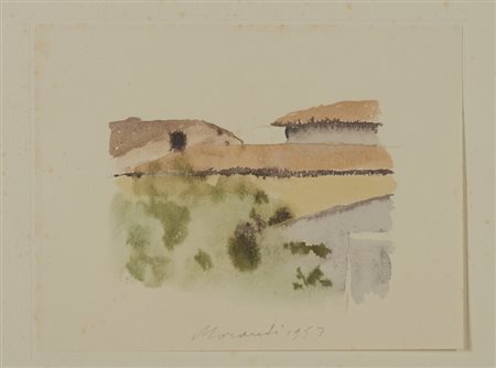 MORANDI GIORGIO (1890 - 1964) - PAESAGGIO.