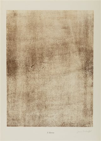DUBUFFET JEAN (1901 - 1985) - DAL PORTFOLIO PHE'NOMENES: SILENCE (tav.5).
