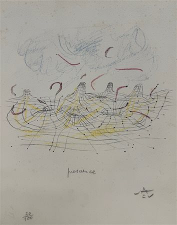 MATTA ROBERTO SEBASTIÁN ANTONIO (1911 - 2002) - PRESENCE.