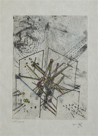 MATTA ROBERTO SEBASTIÁN ANTONIO (1911 - 2002) - DA DROITES LIBEREES, 1971.