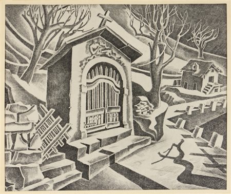 DEPERO FORTUNATO (1892 - 1960) - SENZA TITOLO .