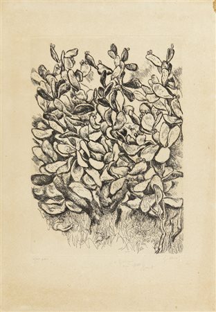 GUTTUSO RENATO (1912 - 1987) - SENZA TITOLO.