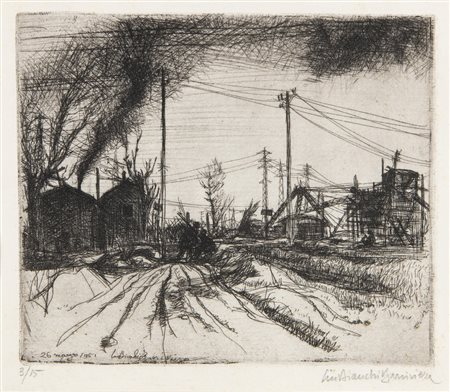 BIANCHI BARRIVIERA LINO (1906 - 1985) - SENZA TITOLO.