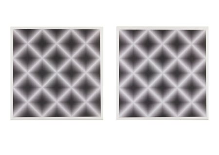 ALVIANI GETULIO (1939 - 2018) - TESTURA GRAFICA INCLINAZIONE OTTICA, 1972.