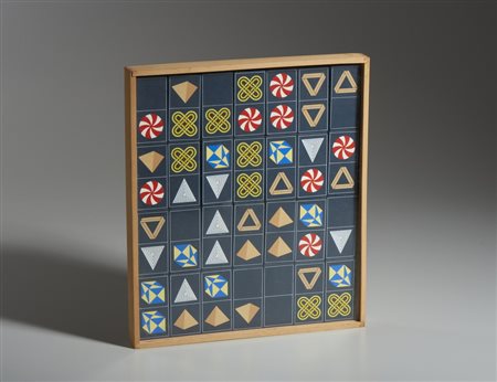 DEL PEZZO LUCIO (1933 - 2020) - GIOCO DEL DOMINIO PER RENAULT ITALIA.