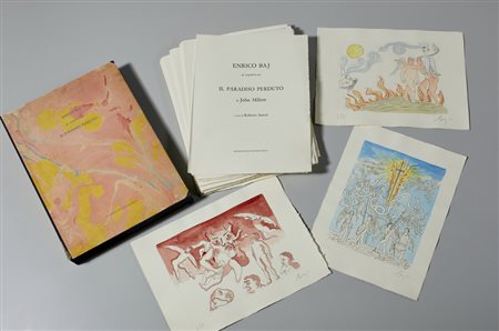 BAJ ENRICO (1924 - 2003) - IL PARADISO PERDUTO .