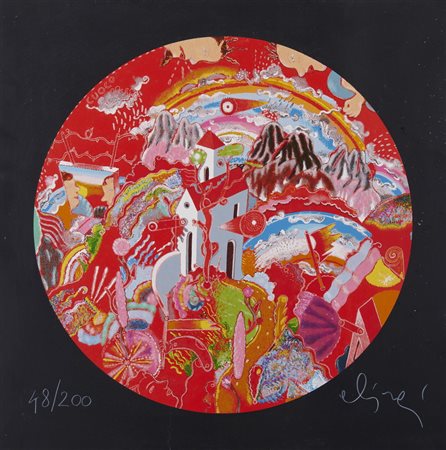 ALINARI LUCA (1943 - 2019) - DENTRO L'OMINO DI BURRO.