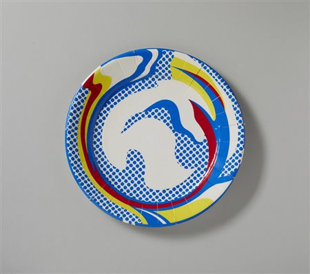 LICHTENSTEIN ROY (1923 - 1997) - (AFTER) PAPER PLATE .