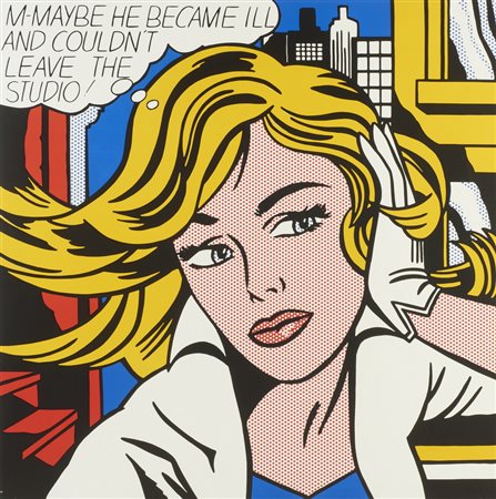 LICHTENSTEIN ROY (1923 - 1997) - (AFTER) WOMEN IMAGE.