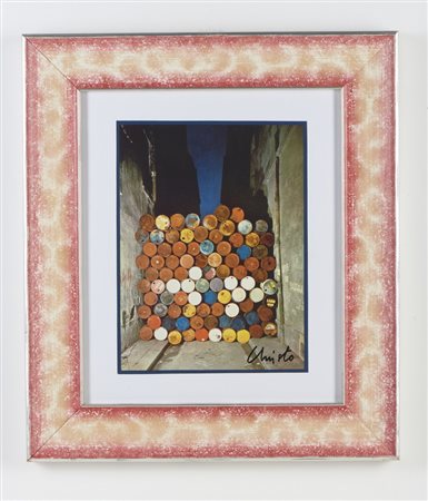 CHRISTO' (n. 1935) & JEANNE-CLAUDE (1935 - 2009) - WALL OF OIL BARRELS .