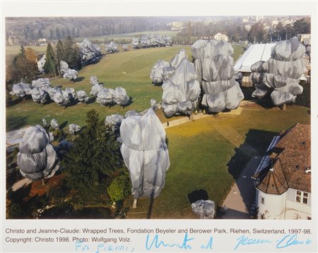 CHRISTO' (n. 1935) & JEANNE-CLAUDE (1935 - 2009) - WRAPPED TREES .
