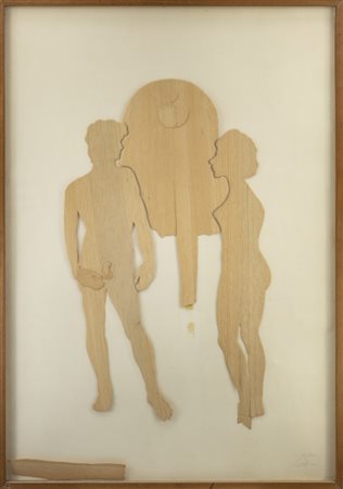 CEROLI MARIO (n. 1938) - ADAMO ED EVA.