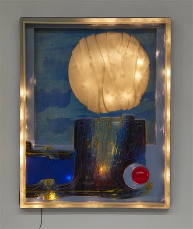 BECHERONI ELVIO (1934 - 2000) - PREPAESAGGIO.