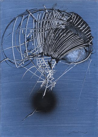 SCANAVINO EMILIO Genova 28/02/1922 - Milano 29/11/1986Immagine sospesa,...