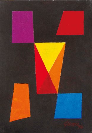 GISCHIA LEON Bax Landes 08/06/1903 - Venezia 1991Senza titolo, 1974olio su...