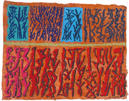 LICATA RICCARDO Torino 20/12/1929 - Venezia 19/02/2014Senza titolo,...