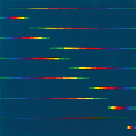 MINOLI PAOLO Cantu` (Co) 10/07/1942 - 1994In rosso e verde, 1988acrilici su...