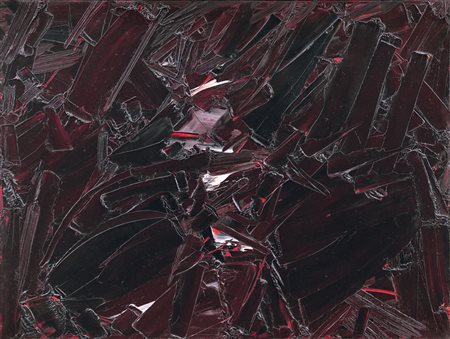 RUGGERI PIERO Torino 27/04/1930 - 14/05/2009Roch neir n° 2, 2006olio su tela...