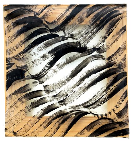 ACCARDI CARLA Trapani 09/10/1924 - Roma 23/02/2014Nero, 1966vernice su...