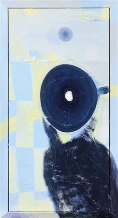 DESSI` GIANNI Roma 19/01/1955Solitario, 2005olio su tela operata al centro...