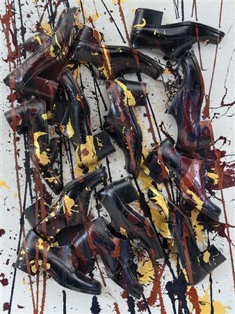 ARMAN FERNANDEZ Nizza 1928 - New York 22/10/2005Senza titolo, 2003scarpe...