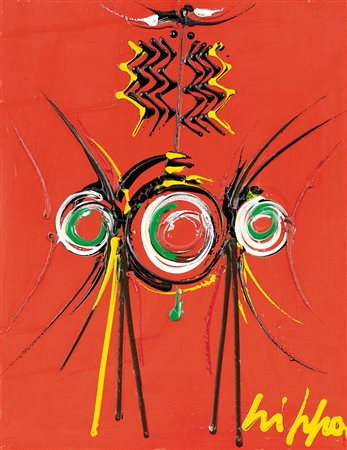 CRIPPA ROBERTO Milano 07/05/1921 - Bresso (Mi) 19/03/1972Totem, 1963olio su...