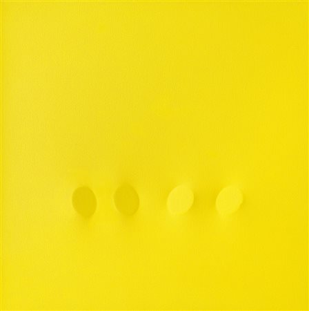 SIMETI TURI Alcamo 05/08/1929Quattro ovali in giallo, 2006acrilico su tela...