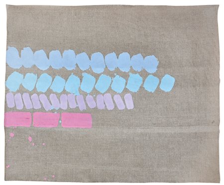 GRIFFA GIORGIO Torino 29/03/1936Senza titolo, 1978acrilici su tela cm. 65x78,...