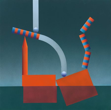 LE PARC JULIO Santa Fe' 1928Modulation 1113, 2003acrilici su tela cm....