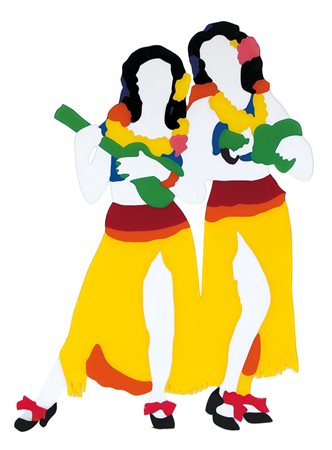 LODOLA MARCO Dorno (Pv) 04/04/1955Holydays, 2000perspex + smalti cm. 130x101,...