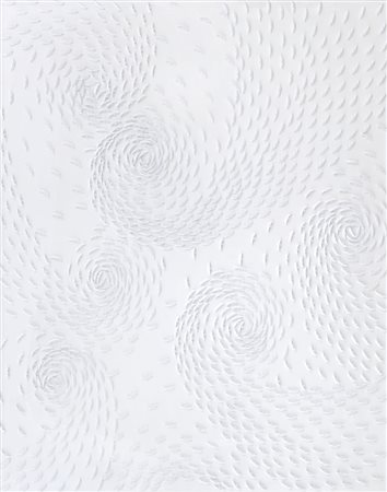 GUSMAROLI RICCARDO Milano 1963Senza titolo, 2007barche di carta su tela cm....