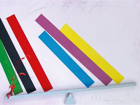 MONDINO ALDO Torino 04/10/1938 - 10/03/2005Libra, primi anni '70olio e...