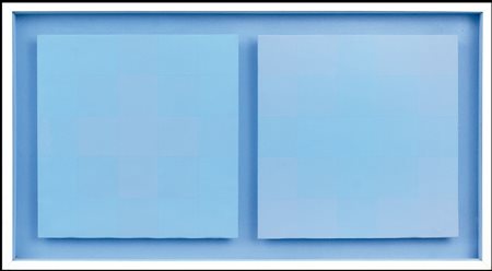 TORNQUIST JORRIT Graz 1938Opus 357, 1971dittico di acrilici su 2 tele cm....