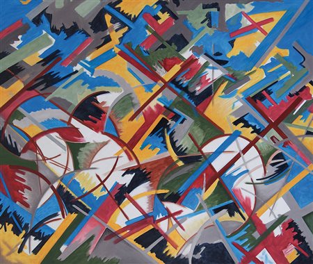 CAMPANELLA FABRIZIO Roma 18/09/1965Processione, 1998acrilici su tela cm....