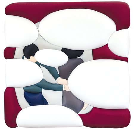 CONSIGLIO MARIO Maglie (Lecce) 1968Pranoterapia, 2000legno, gommapiuma e...