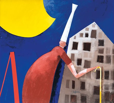 TADINI EMILIO Milano 1927 - Milano 24/09/2002Oltremare, 1998acrilici su carta...