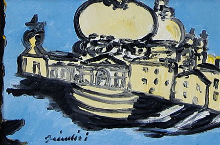 BRINDISI REMO Roma 25/04/1918 - Milano 25/07/1996Veneziaolio su tela cm....