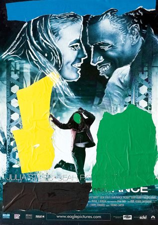 ROTELLA MIMMO Catanzaro 07/10/1918 - Milano 08/01/2006Lovers, 2002collage e...