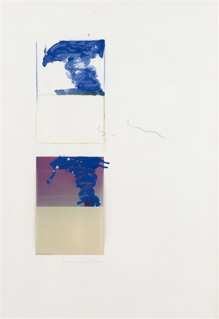 SCHIFANO MARIO Homs (Libia) 1934 - Roma 26/01/1998Senza titolo, 1972tecnica...