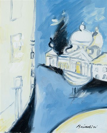 BRINDISI REMO Roma 25/04/1918 - Milano 25/07/1996Veneziaolio su tela cm....