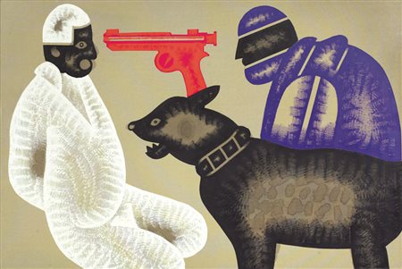 POZZATI CONCETTO Vo' Vecchio (Pd) 01/12/1935Tor-tura, 2004smalto e acrilico...